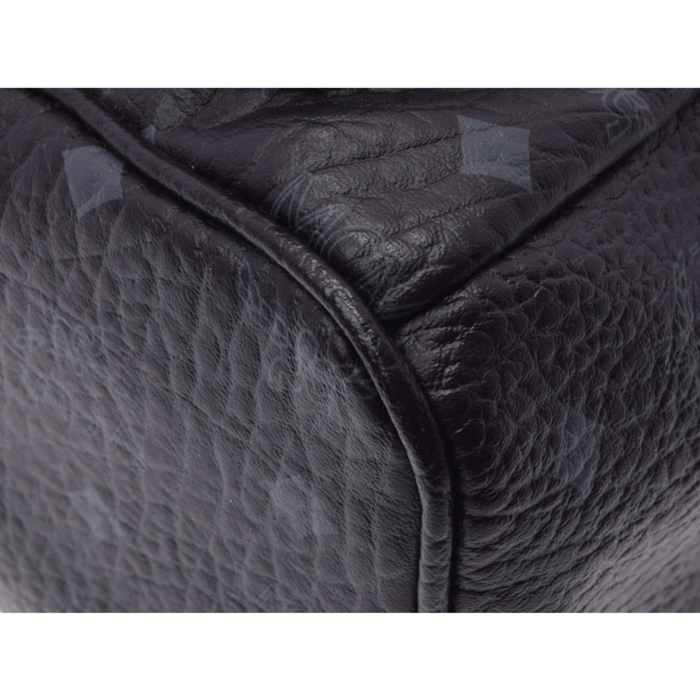 Mcm Backpack Studded Backpack Rucksack Black - image 8